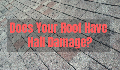 hail damage roof