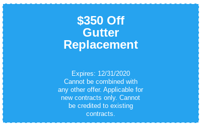 Gutter Replacement Coupon